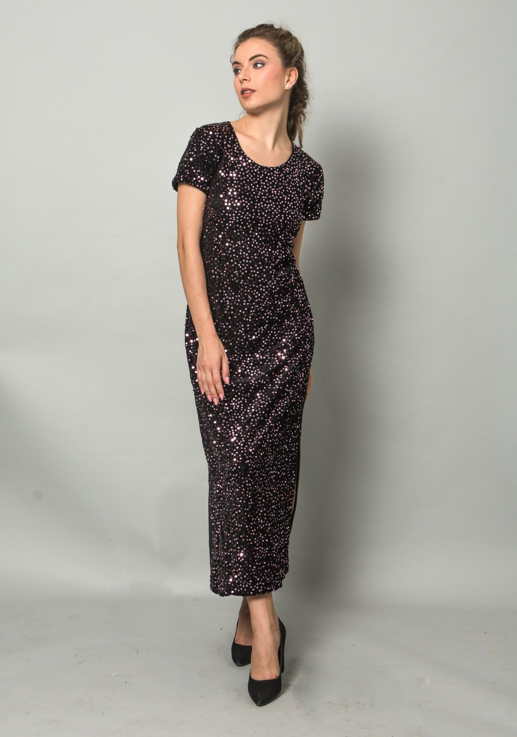 Krakshi- Sequin Dress for women & Girls - Party Wear